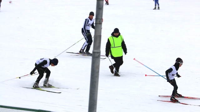 Лыжное будущее Москвы 2016 забег мальчики 9 лет