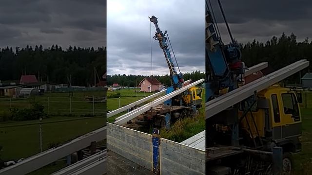Строительство ЛЭП 0,4 кВ. монтаж столбов ЛЭП. Электрический столб с доставкой и установкой.