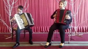 Русская народная песня «Во саду ли, в огороде» / баян / аккордеон