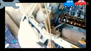 Как заменить сальники ДВС,  Тойота Spacio, 4afe