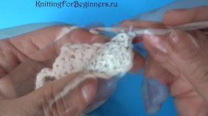 Кайма крючком Вязание каймы 356 урок