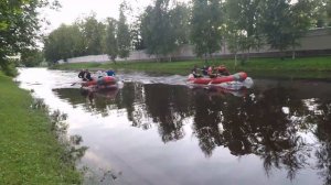 Интервальная тренировка.  Рафтинг.  Сборная Санкт-Петербурга. ББ2