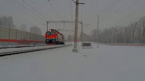 Приветливый машинист ЭП20-037! ЭП20-037 со скоростным поездом №739 "Иван Паристый" Москва-Брянск