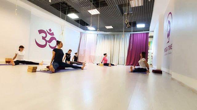 Энергетический массаж  Хатха-йога.  YOGA TIME