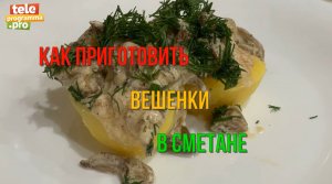 Как приготовить вешенки в сметане