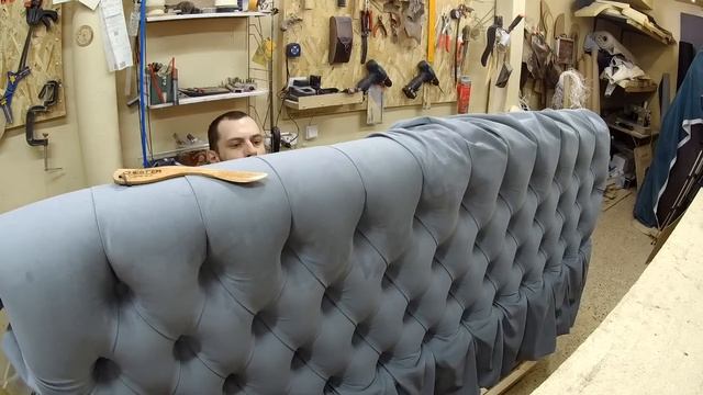 МЯГКОЕ ИЗГОЛОВЬЕ кровати своими руками SOFT CREW bed with their own hands DIY смотреть онлайн