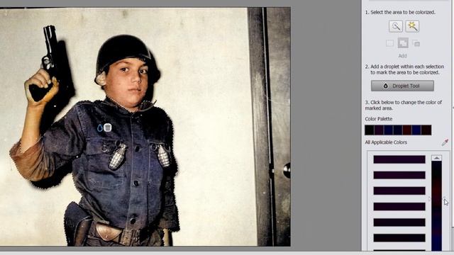 The Colorizer tool in Photoshop Elements 2020 смотреть онлайн