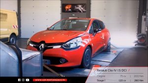 Reprogrammation moteur Renault Clio IV 1.5 DCI 75 @ 120 PS - ADP Performance