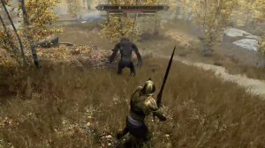 Skyrim SE Dawnguard DLC Legendary Survival Mode: Locate and recruit Gunmar. Part 1. First Troll!