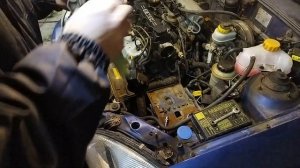 замена заднего сальника распредвала на Ланосе, Авео, Нексия