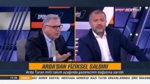 Arda Turan'ın Uçak'ta Gazeteci Dövmesi | Serdar Ali Çelikler Mehmet Demirkol