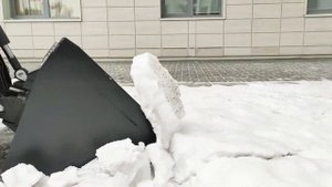 ❄️ HELFFER MSV 112 со снеговым ковшом против снега ❄️