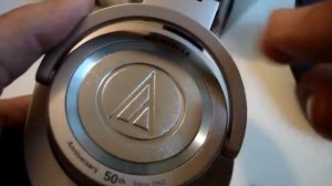 Audio-Technica ATH-M50s LE unboxing with macro views