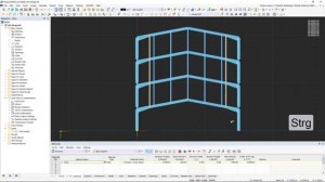 RFEM 6 Tutorial for Beginners | 007 Modeling | Gable Columns | Edit Members | Copy