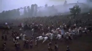 Атака французской кавалерии на батарею Раевского