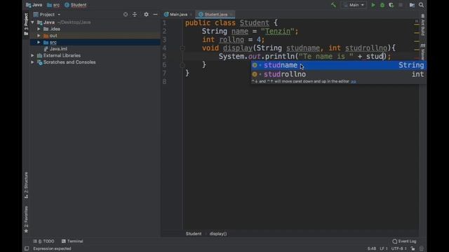 Programming with JAVA Tutorial -12 (in Tibetan Language) - Classes in JAVA смотреть онлайн