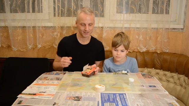 Детский эксперимент "Фараоновы змеи"