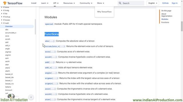 11 Everything About TensorFlow Math Module   tf math   TensorFlow 2 0 Python Tutorial   DL   ML720P