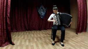 Ю.Гаврилов "Метелица", исполняет Полина Гудилова, баян