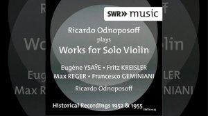 Violin Sonata in D Minor, Op. 42 No. 1: II. Adagio con gran espressione