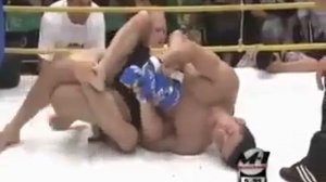 Бешеный бой по MMA двух грэпплеров.M 1 challenge