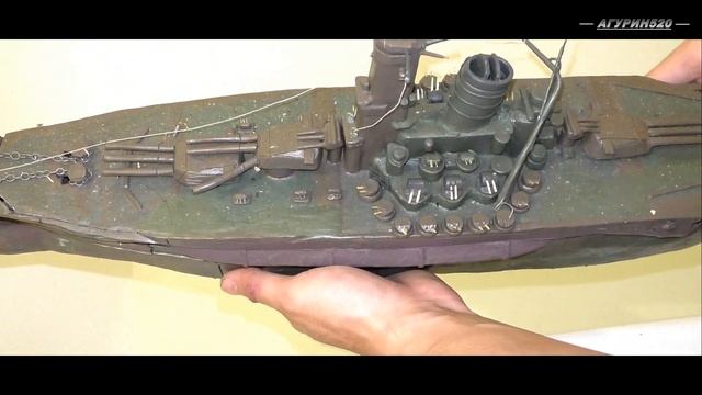 затопление линкора ЯМАТО из пластилина смотреть онлайн