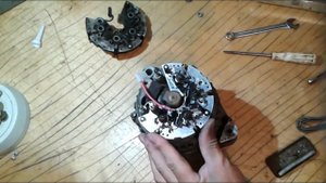 ремонт генератора ваз 2110 с автомобиля Chery Amulet