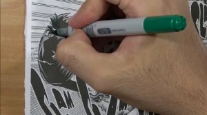 YOUTUBE ARTIST COLORS A MANGA! - My Hero Academia!