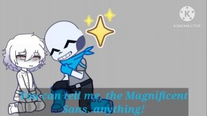 Sans AUs react to if Y/N were sad | My motivation died + schooling sucks. (Part 2 soon)