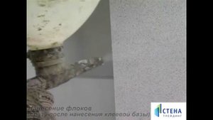 СТЕНА ТРЕЙДИНГ   Флоковое покрытие   технология нанесения