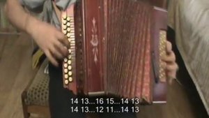 Рябина зреет в сентябре с нотами в цифрах