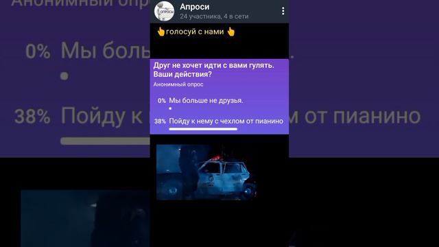 Друг не хочет идти с вами гулять. Ваши действия?