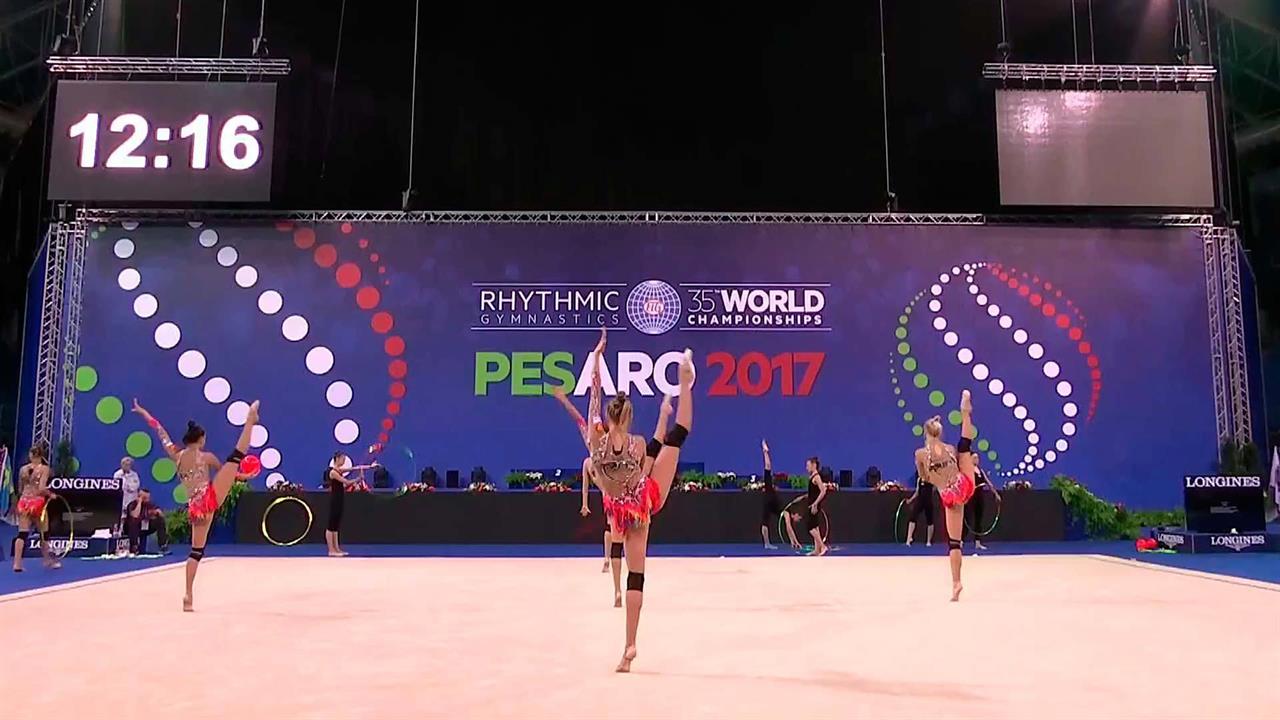 На чемпионате мира по художественной гимнастике начинаются групповые соревнования