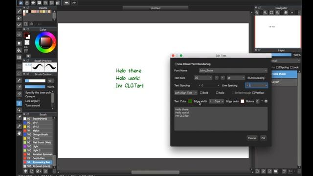 [Medibang Paint Pro desktop version how to] Type tool смотреть онлайн