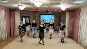 Коллектив педагогов. Таней "Моя Москва". Музыкальный руководитель Соина Людмила