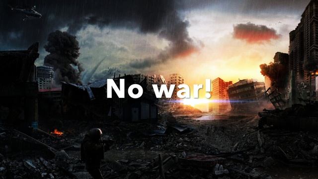 No war (Official lyric video 2022)