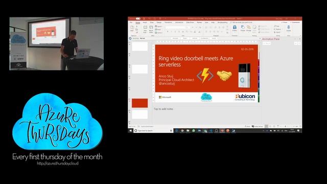 Anco Stuij - Ring video doorbell meets Azure serverless смотреть онлайн