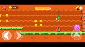 Злой красный шарик - прохождение игры Angry Ball уровень 5-9