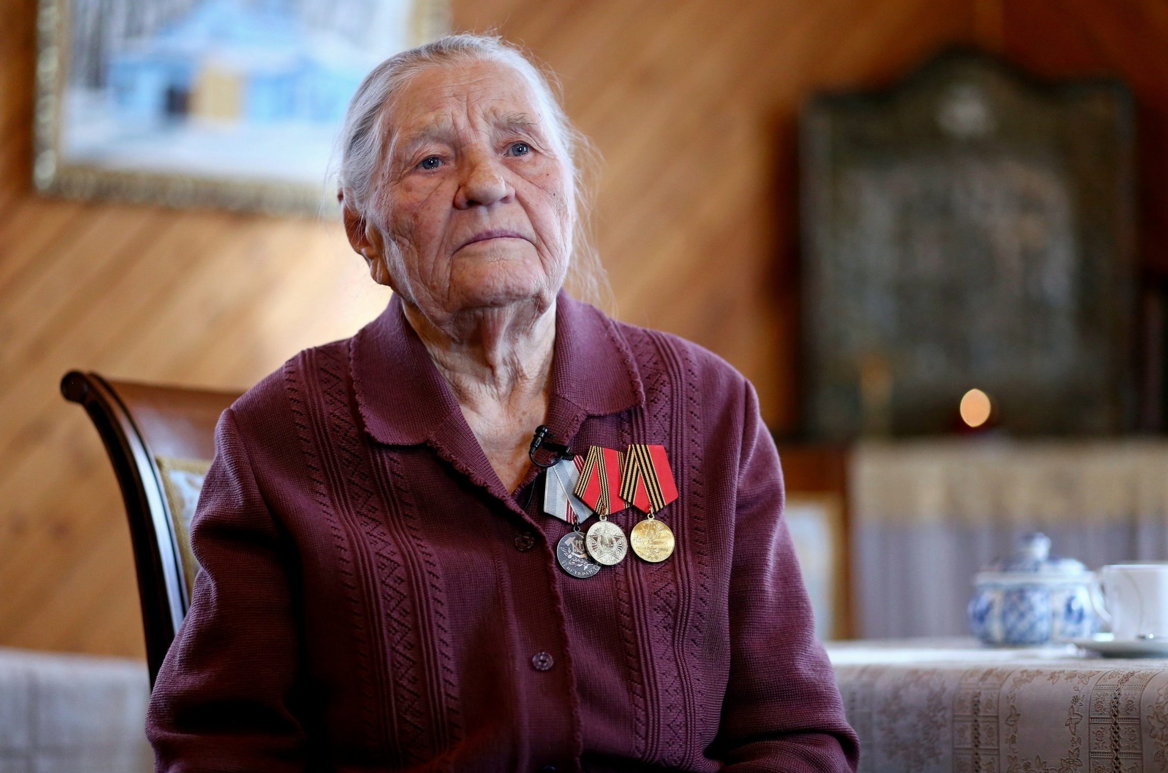 Ровесники века(выпуск №1, Мария Новикова, труженица тыла во время ВОВ 1941-1945гг).mp4 смотреть онлайн