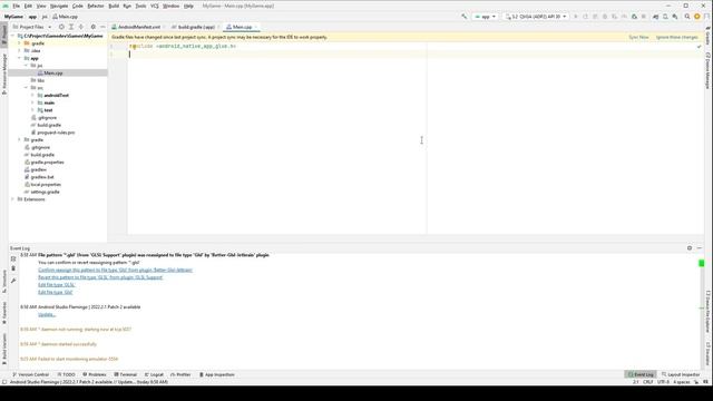 Android C++ Game Development #1 - Creating native activity