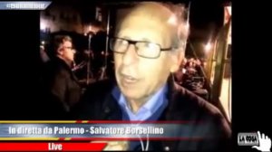 Salvatore Borsellino per il Movimento 5 Stelle a Palermo