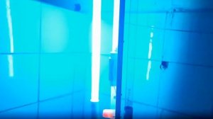 Ультрафиолет. Бактерицидные лампы. Включаю при свете и в темноте.