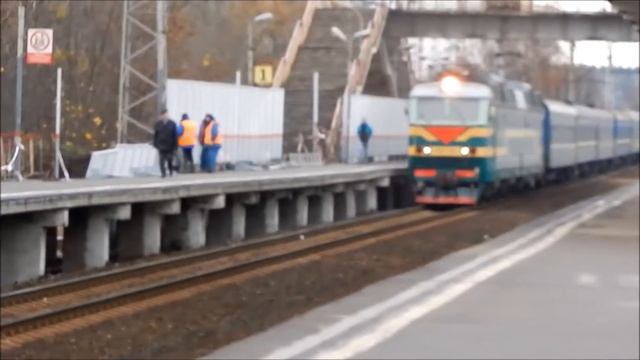 Курское направление осенью 2013-ого - платформа Бутово смотреть онлайн