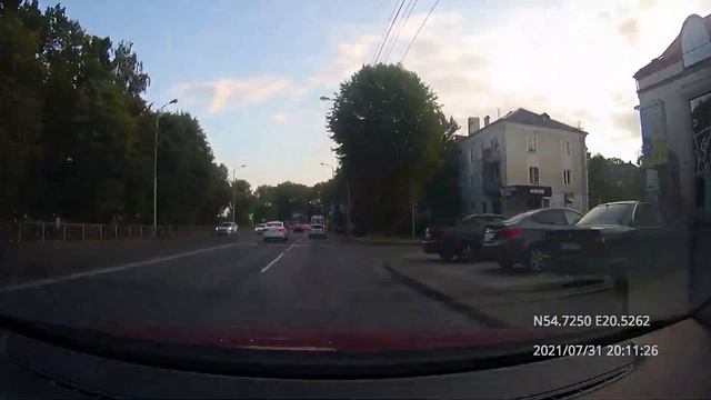 Driving in Kaliningrad region: Зеленоградск - Калининград - Взморье 31/07/2021 (timelapse 4x) смотреть онлайн