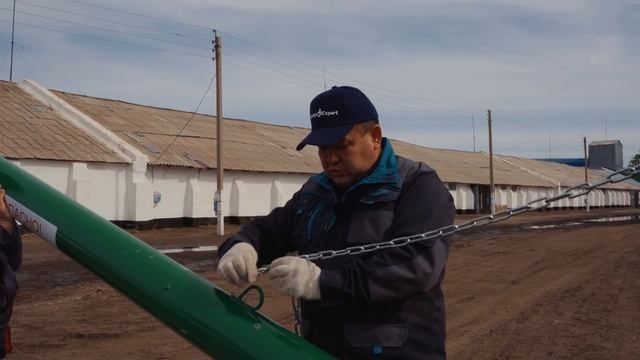 Сборка протравливателя с системой аспирации ПСК 15