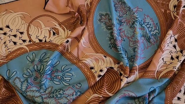 Шикарный платок Hermes | Распаковка и обзор от Байера-Стилиста