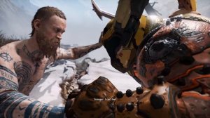 DOOMSLAYER in God of War VS Baldur Boss Fight - Doomguy Kratos Skin! (God of War PC Mod)