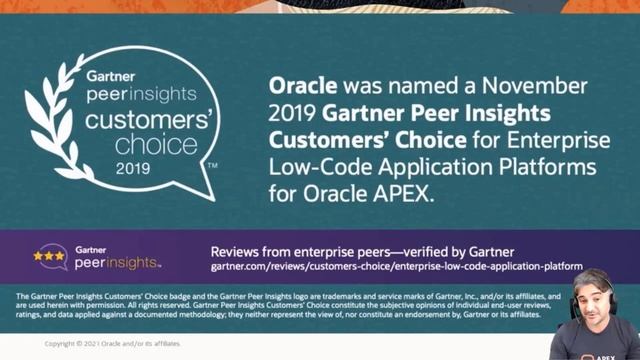 Oracle APEX, the future of low code development