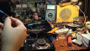 Радиоприёмник Сигнал РП 201 переделка на аккумулятор Li-ion 18650