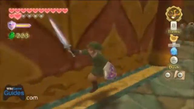 Zelda Skyward Sword Walkthrough - Fire Sanctuary - Small Key (Part 117) | WikiGameGuides смотреть онлайн